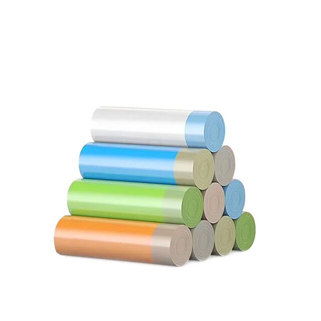 AA garbage bag kitchen thickened portable drawstring commercial office color lift closing garbage plastic bag