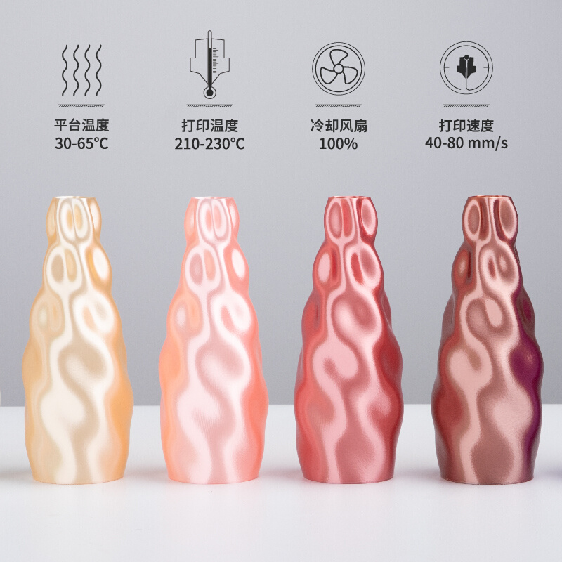 kexcelled PLA K5Silk3D打印机耗材丝绸质感材料1.75mm1KG - 图1