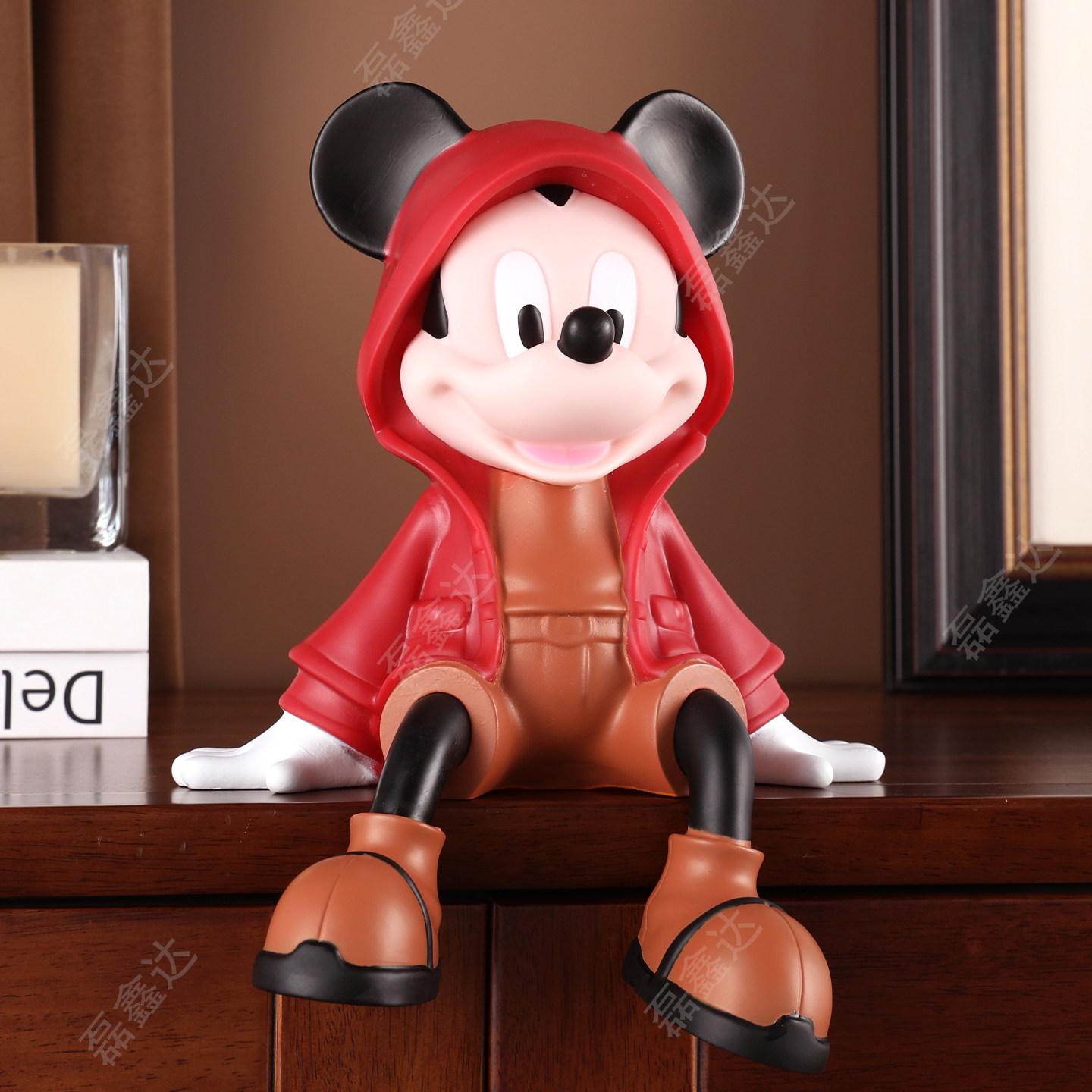 中古风复古米奇电视柜装饰摆件高级感小众客厅入户玄关餐边柜手办,淘宝优惠券,粉丝福利购,淘宝优惠卷