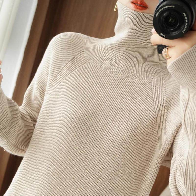 长款毛衣女过膝秋冬新款宽松加厚高领针织连衣裙连体长裙内搭打底,淘宝优惠券,粉丝福利购,淘宝优惠卷