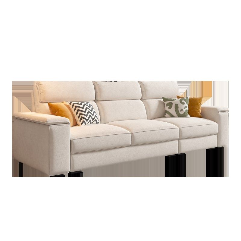 2023新款猫抓布沙发直排三人位四人位现代简约小户型棉麻沙发客厅,淘宝优惠券,粉丝福利购,淘宝优惠卷