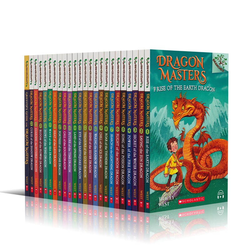 Dragon Masters驯龙大师23册英文原版【送音频】 Scholastic Branches 学乐大树系列 英文原版 儿童桥梁章节书