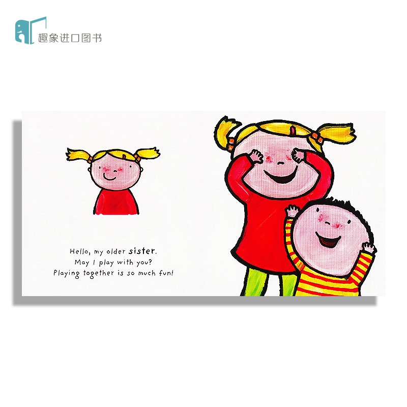 我和我的小小世界 点读版英文原版绘本Me and My little world凯文凯蒂系列婴幼儿童宝宝进口少儿早教启蒙亲子阅读正版纸板书