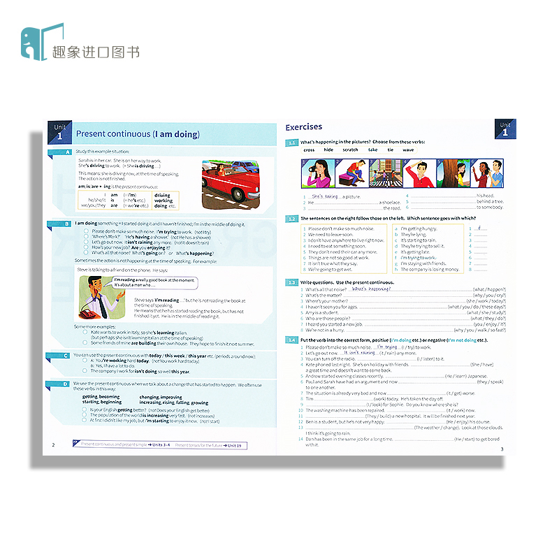 原版进口剑桥大学出版社英语语法书Essential Grammar in Use初级实用小学初中高中英语语法大全手册自学教材书籍 grammer in use-图0