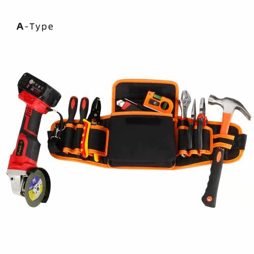 Multi-functional Electrician Tools Bag Waist Pouch Belt Stor - 图1