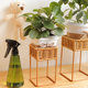Office desktop flower shelf storage rack green plant pot bracket