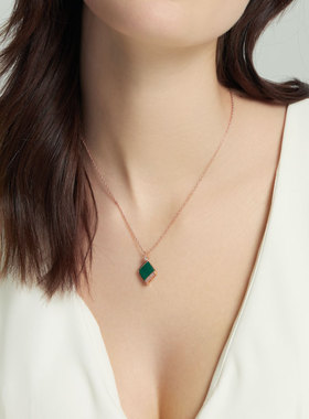 诺麟扉系列南国雨檐项链KX005