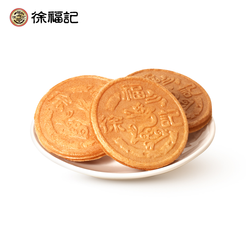 徐福记法式薄饼500g薄脆煎饼夹心饼干办公室休闲零食小吃官方正品