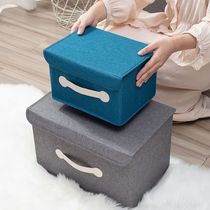 Fold Non Wven Fabric Storage Box Gray Home Supplies Clothin