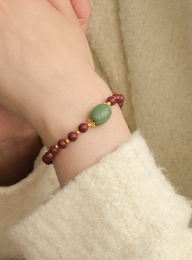 知瓷男女汝瓷手串原创转运珠手链