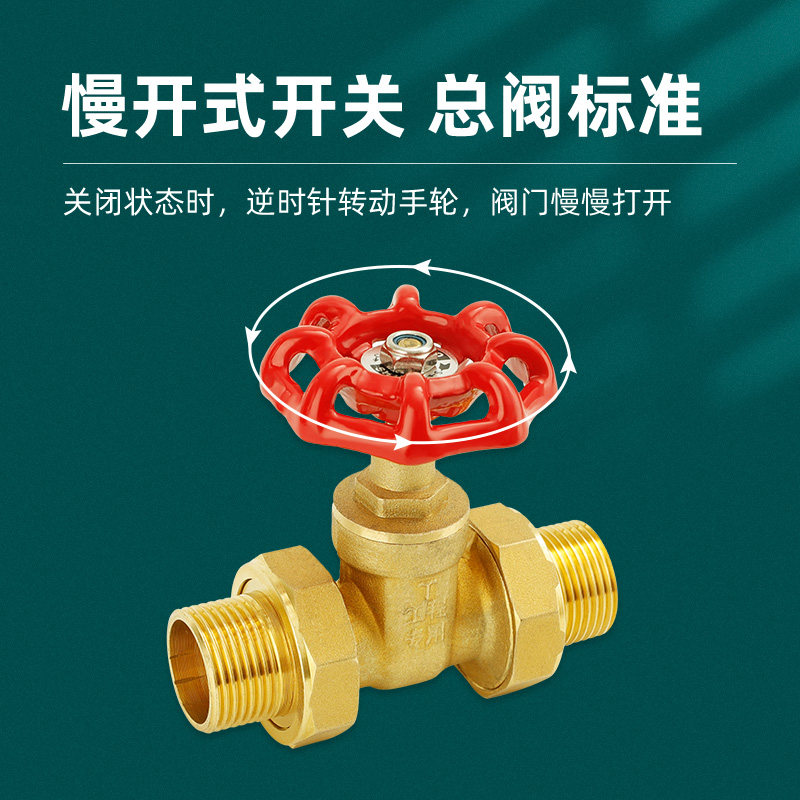全铜闸阀外丝双活接20水表自来水管25开关4分6分dn15加厚铜阀门,淘宝优惠券,粉丝福利购,淘宝优惠卷