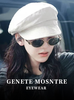 老钱风大牌椭圆墨镜女适合方圆脸