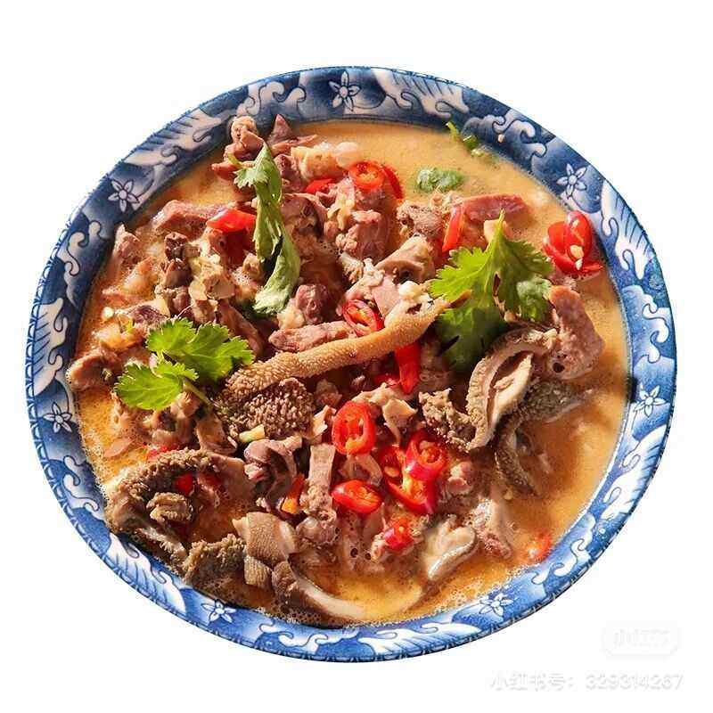 内蒙古特产羊杂汤袋装250g*8袋羊肉羊杂碎熟食即食整套全熟羊肉汤
