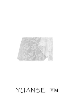 韩系一片式白色蕾丝系带叠穿屁帘女四季款不规则时髦搭配神器半裙