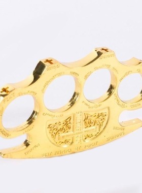 碳纤维指 虎钛合金暗区突围同款虎指防身手撑多功能虎指钥匙扣挂