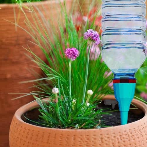 1/3/6pcs Auto Drip Irrigation System Automatic Watering Spik - 图0