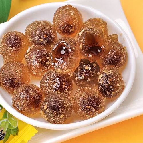 爆浆陈皮糖维C软糖橡皮糖新年糖果零食品酸甜糖结婚喜糖年货批发 - 图2