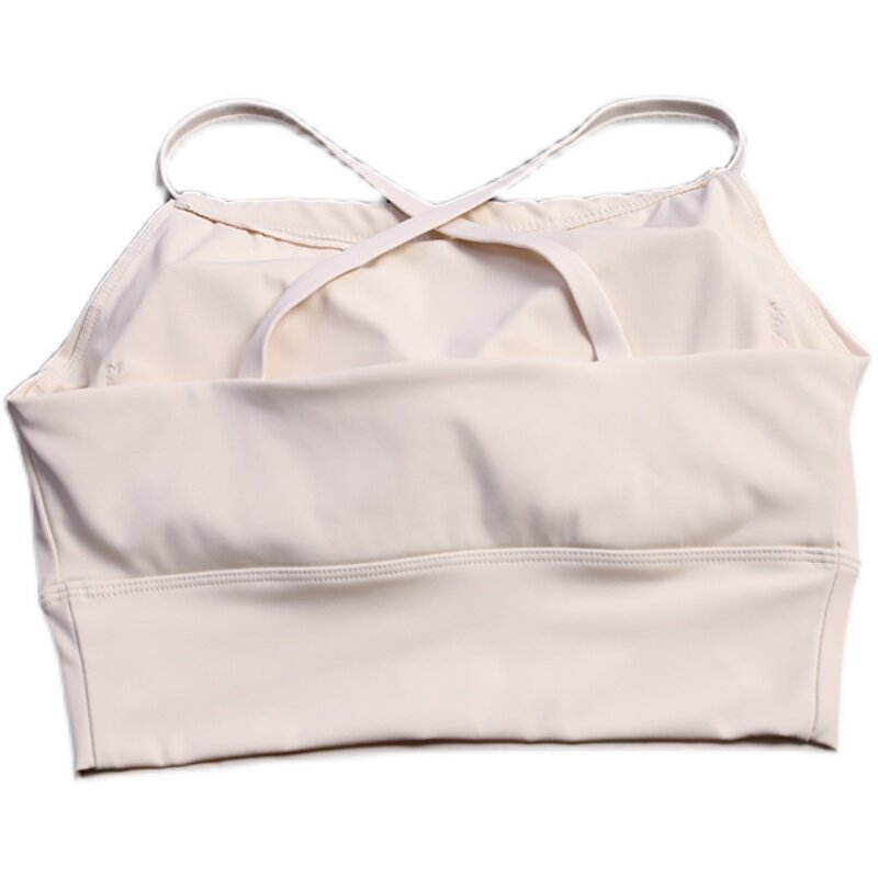 瑜伽服吊带背心式带胸垫运动文胸夏防震女健身普拉提一体美背内衣,淘宝优惠券,粉丝福利购,淘宝优惠卷
