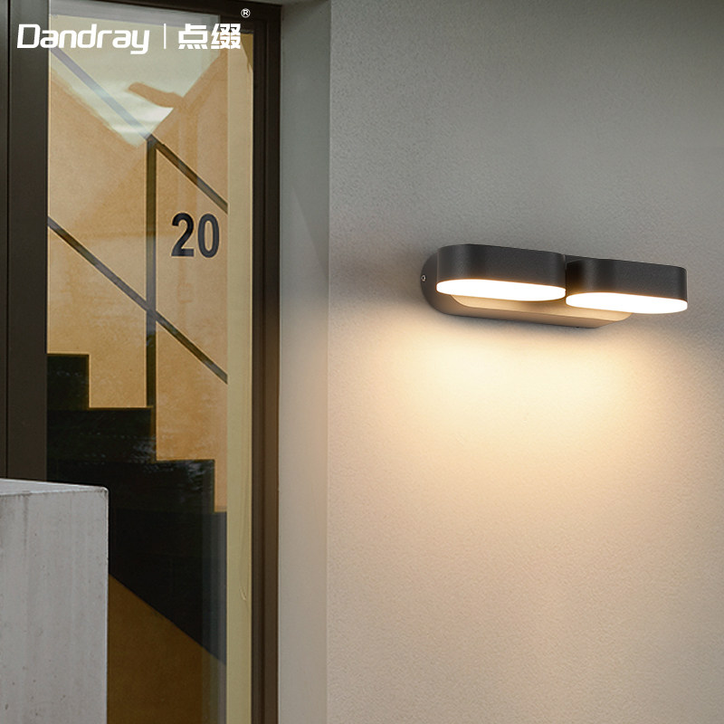 点缀庭院旋转壁灯围墙别墅灯大门露台灯阳台灯户外屋檐防水照明灯,淘宝优惠券,粉丝福利购,淘宝优惠卷