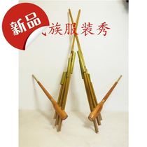 With Lusheng 6 Tube Lusheng Size Number Package Ethnic Miao Lisheng Handmade Bamboo Musical Instrument Performance stage Road