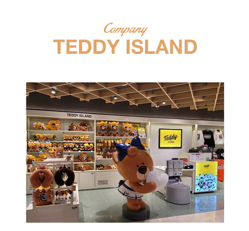 TEDDYISLAND联名款2024新款韩版时尚T恤宽松版短袖