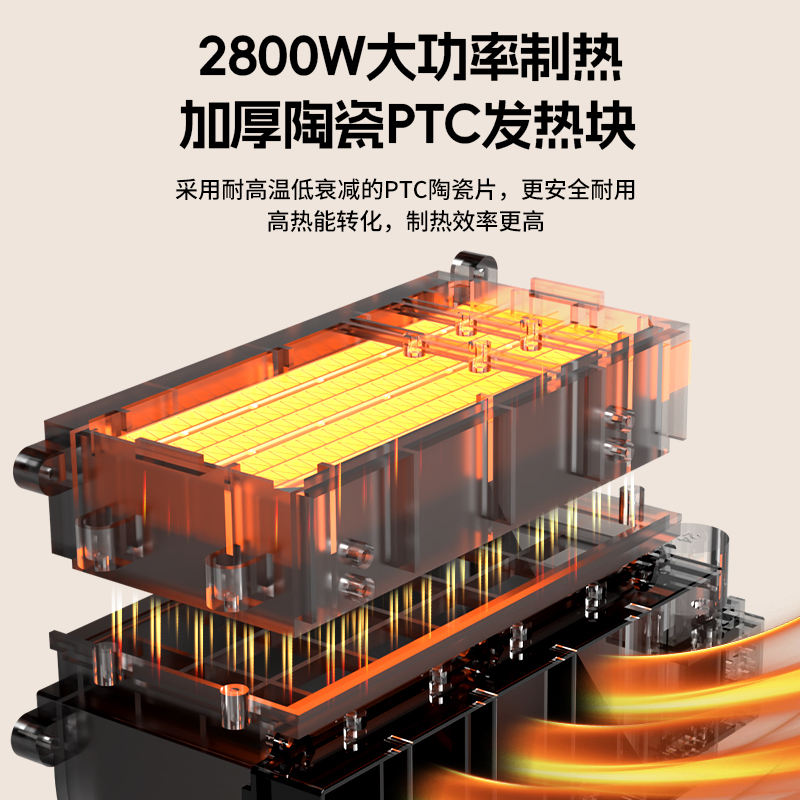 好太太风暖浴霸排气扇照明一体卫生间取暖浴室集成吊顶无边框灯 - 图2