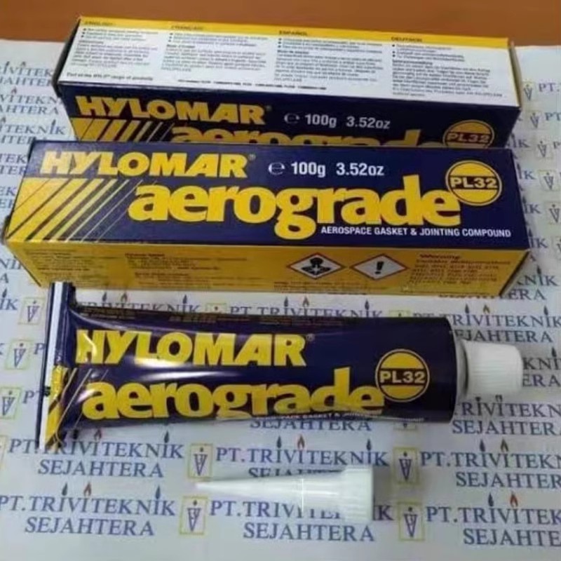 HYLOMAR 密封胶3.52oz aerograde 海罗马PL32M非固化密封胶100g - 图2