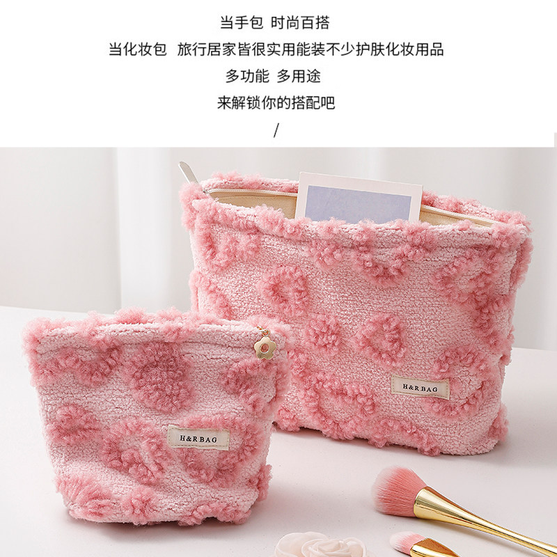 ins风高级便携补妆化妆包大容量小包收纳袋内胆包口红包卫生巾包,淘宝优惠券,粉丝福利购,淘宝优惠卷