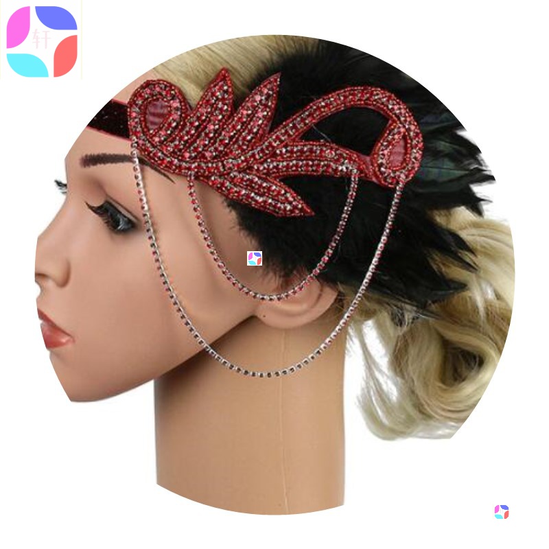 1920s Great Gatsby Party FlapperCostume Accessories Set-图3