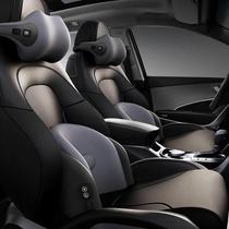 High-end Car Headrest Waist Back Cushion Car Seat Neck Protection Pillow Memory Cotton On-board Massage With Pillow Suit