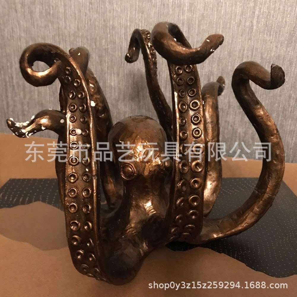 Octopus Sculpture Octopus Home Resin Decoration Living Room - 图2