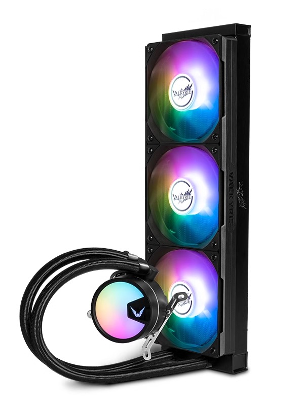 VK瓦尔基里A360 B360GT V360 GL360 E360CPU一体式水冷ARGB散热器 - 图1