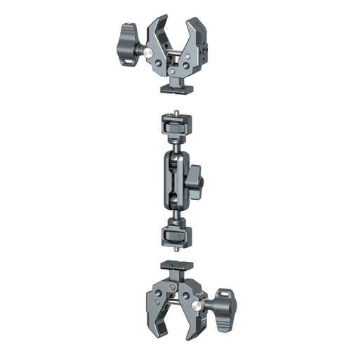 金属大力钳魔术臂手机拓展配件三脚架直播补光灯gopro多功能U型豌豆夹固定蟹钳怪手支架万向云台摄影单反相机 - 图2