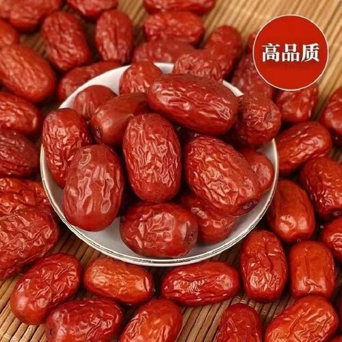 新枣正宗新疆和田大枣特级大红枣骏枣吊干新疆红枣干批发泡茶煲汤 - 图0