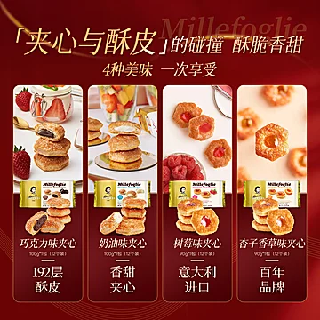 意大利进口圣诞节饼干礼盒高端维西尼巧克力[10元优惠券]-寻折猪