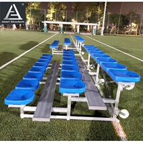 Guangzhou manufacturer direct sales layer 24 aluminum alloy to stand out of Taiwan Hong Kong Taiwan football field small mobile stands