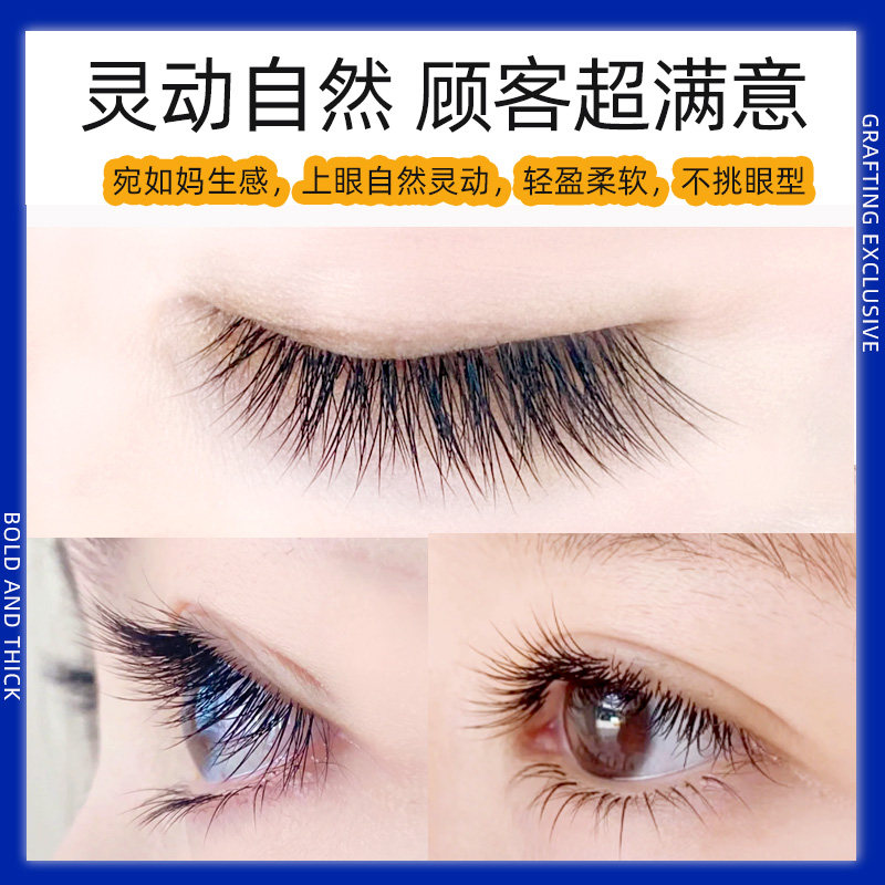 婴儿弯单根睫毛嫁接超软空气扁毛双尖自然美睫店专用种植假眼睫毛,淘宝优惠券,粉丝福利购,淘宝优惠卷