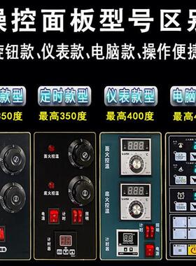 欧能尔电烤箱商用一层一盘大烤炉大容量烘焙披萨蛋糕面包瓦斯烤炉