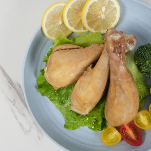 丫冠去皮鸡腿高蛋白开袋即食10袋