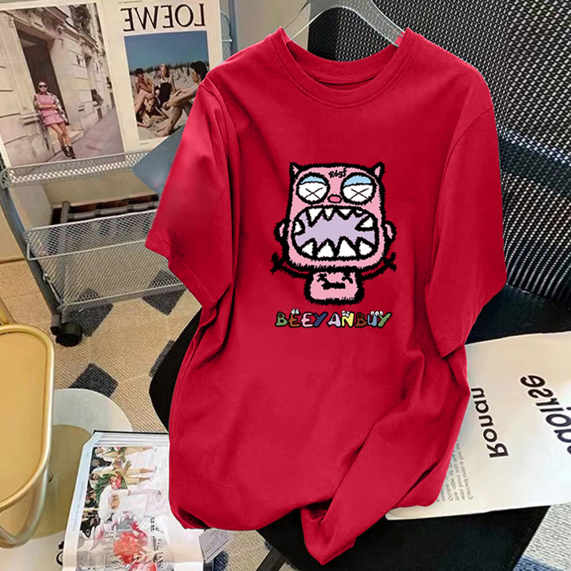 2023新款小恶魔印花纯棉半袖体恤