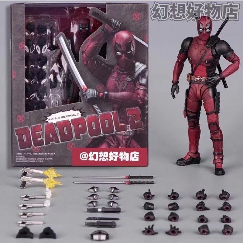 死侍手办关节可动模型漫威金刚狼迈尔斯蜘蛛侠毒液男孩玩具摆件,淘宝优惠券,粉丝福利购,淘宝优惠卷