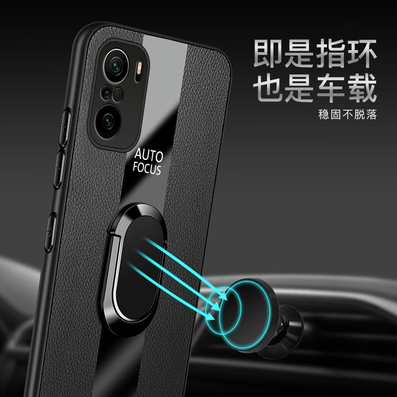 红米k40pro+手机壳小米redmik40por十防摔全包redmi新款硅胶保护套p0r男送钢化膜款pr0女带支架士生软外后壳 - 图3