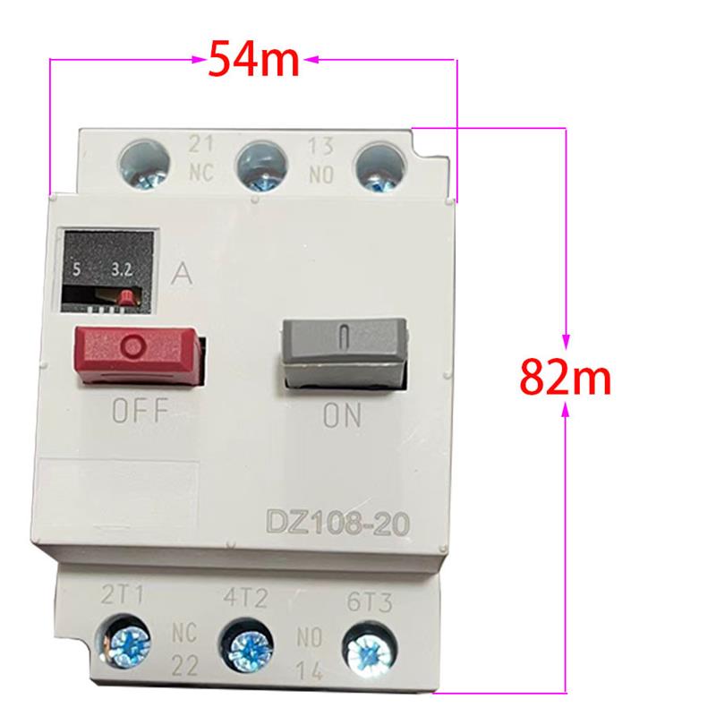 电动机起动器 M611 DZ108-20 塑壳断路器 动机保护开关DZ162-16 - 图0