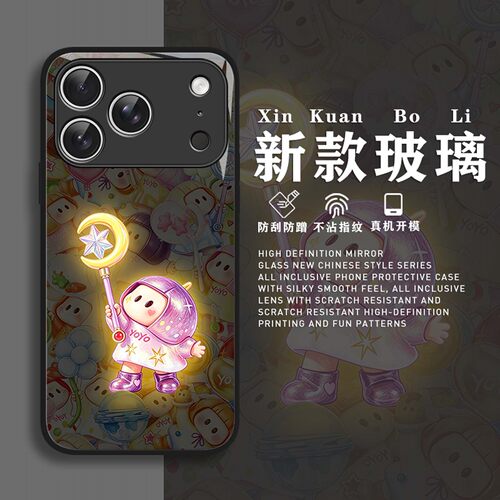 发光yoyo适用小米15手机壳14红米k90可爱17promax闺蜜k70少女k80/k100promax/note13pro/turbo5max/k60/12/40 - 图1