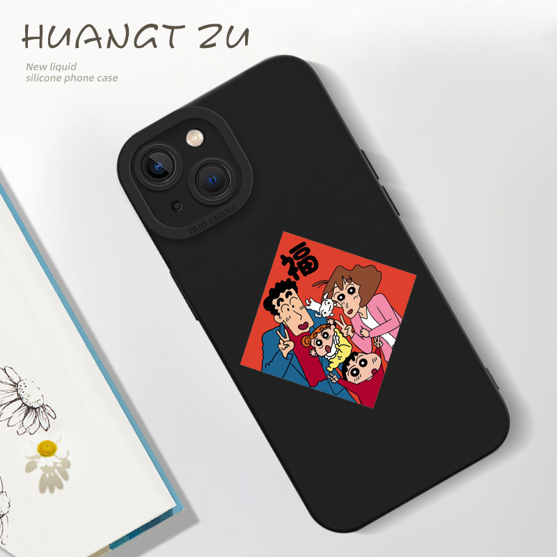 新年蜡笔小新适用苹果17手机壳iphone14小米15对联opporeno13华为mate70pro荣耀300红米p60一加nova9魅族vivo - 图3