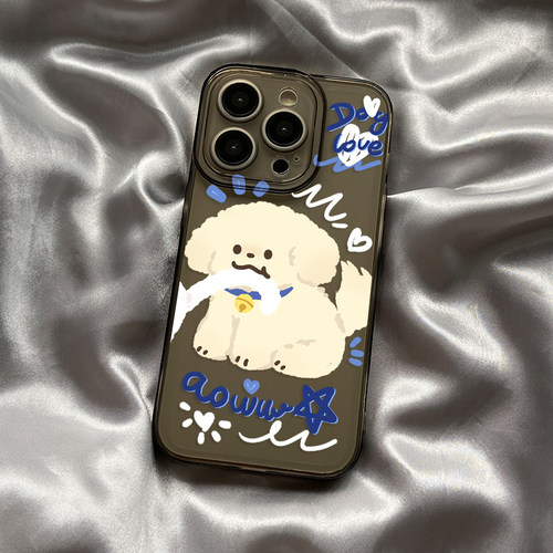 小狗情侣适用苹果17promax手机壳iphone16小米15猫咪vivo华为mate70pro/p80/nova14荣耀400红米k50一加iqoo15 - 图3