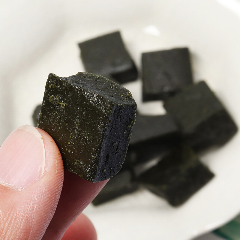 小萃里 风悦抹茶小方萃80g 抹茶小方糖办公室提神醒脑 无蔗糖零食 - 图3