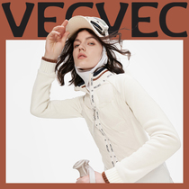 VECVEC skiing inner hitch mid-layer slim down clothes warm long sleeves breathable elastic white duck suede to beat the undershirt