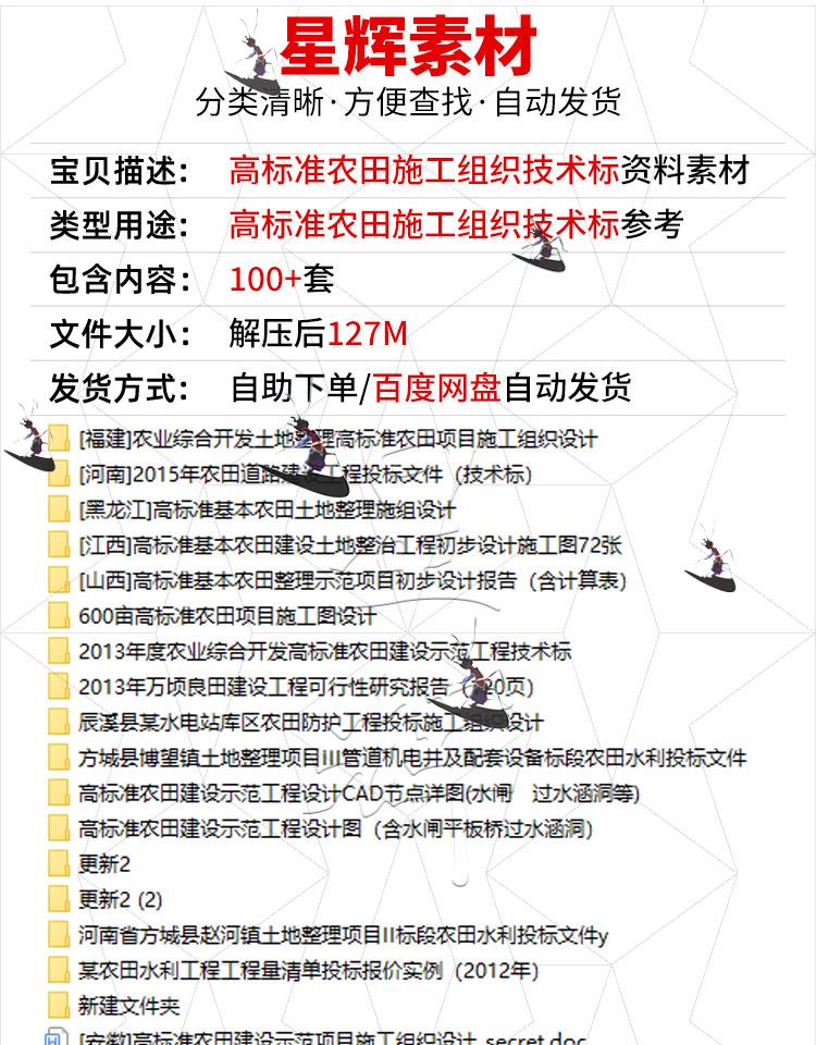 2023高标准农田建设施工组织水利工程设计土地整理可行性研究报告-图0