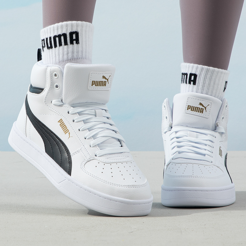 Puma/彪马Caven 2.0 Mid男女中帮板鞋轻便耐磨运动鞋时尚休闲鞋 - 图0